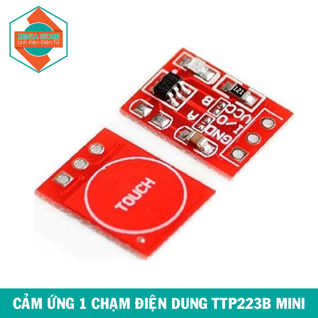 Cảm Ứng 1 Chạm Điện Dung TTP223B Mini