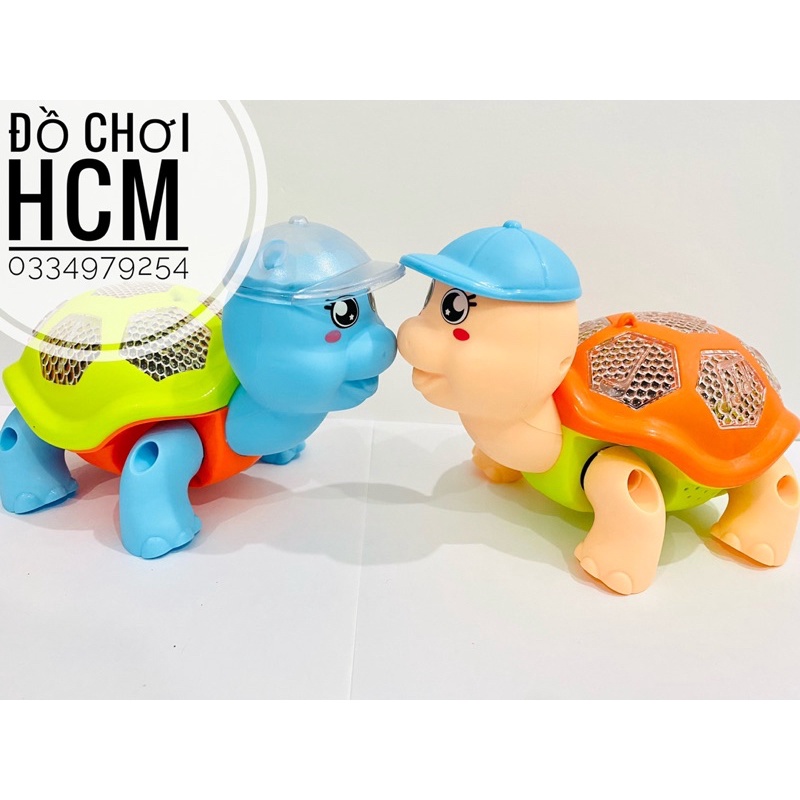 Đồ chơi rùa chạy pin có dây cho bé dắt đi dạo nhìn rất cưng giúp bé phát triển khả năng tư duy