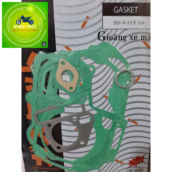 BỘ GIOĂNG MÁY  XE WAVE ALPHA