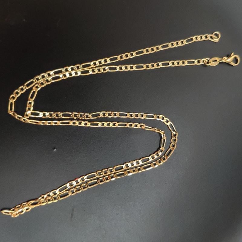 Dây chuyền vàng 24K thời trang nam nữ phong cách hip-hop