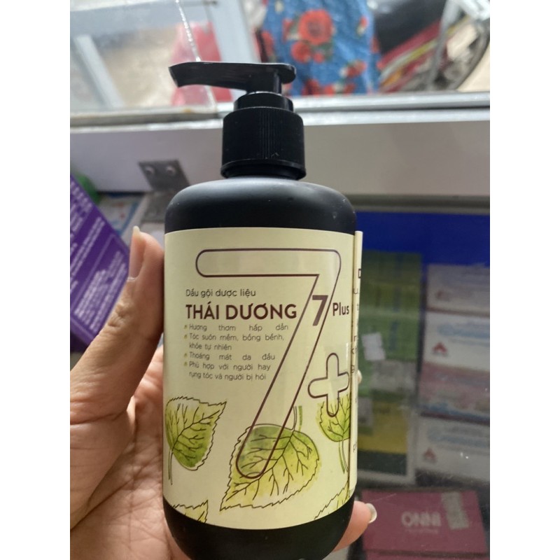 Dầu gội dược liệu thái dương 7 plus mới siêu thơm siêu mượt chai 250ml