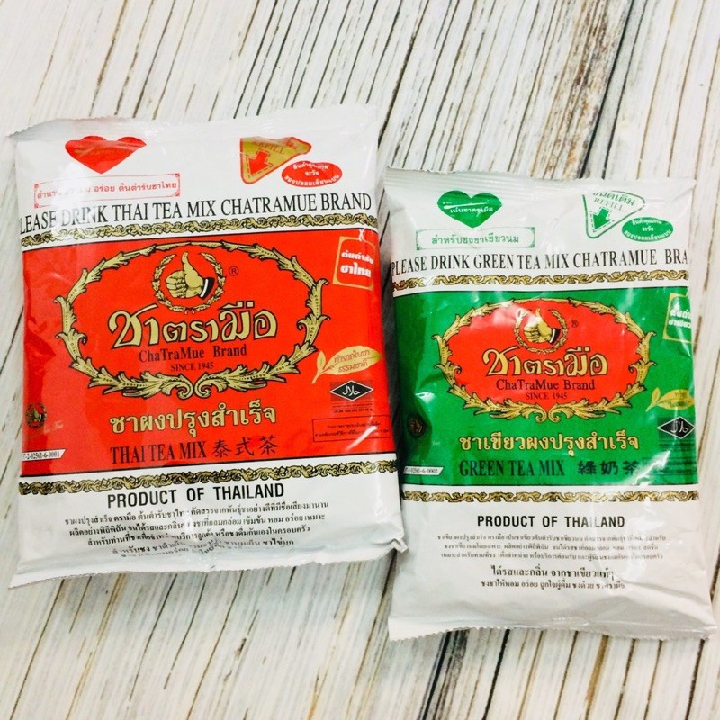 Trà Thái Xanh/Đỏ chuẩn vị Thái