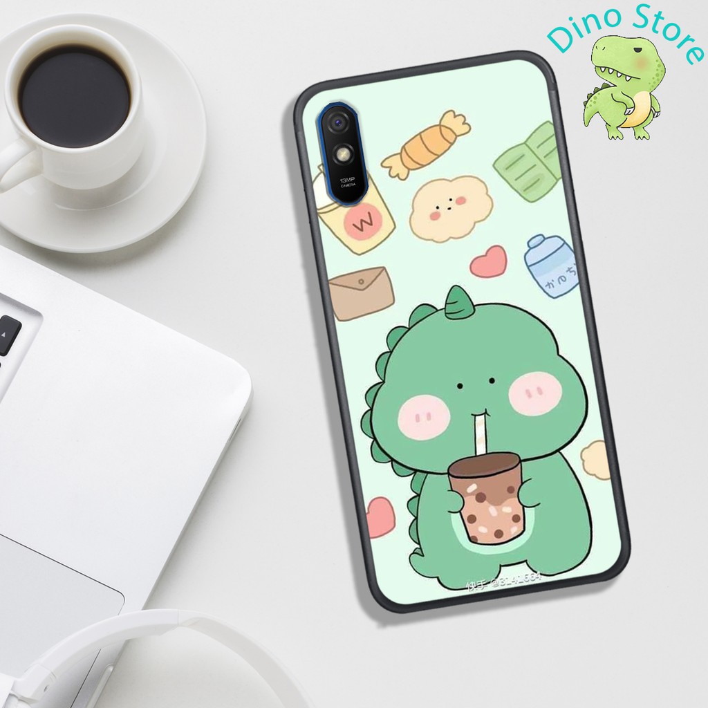 ỐP LƯNG XIAOMI REDMI 9A/7A  ,  IN HÌNH KHỦNG LONG NGỘ NGHĨNH VÀ CUTE