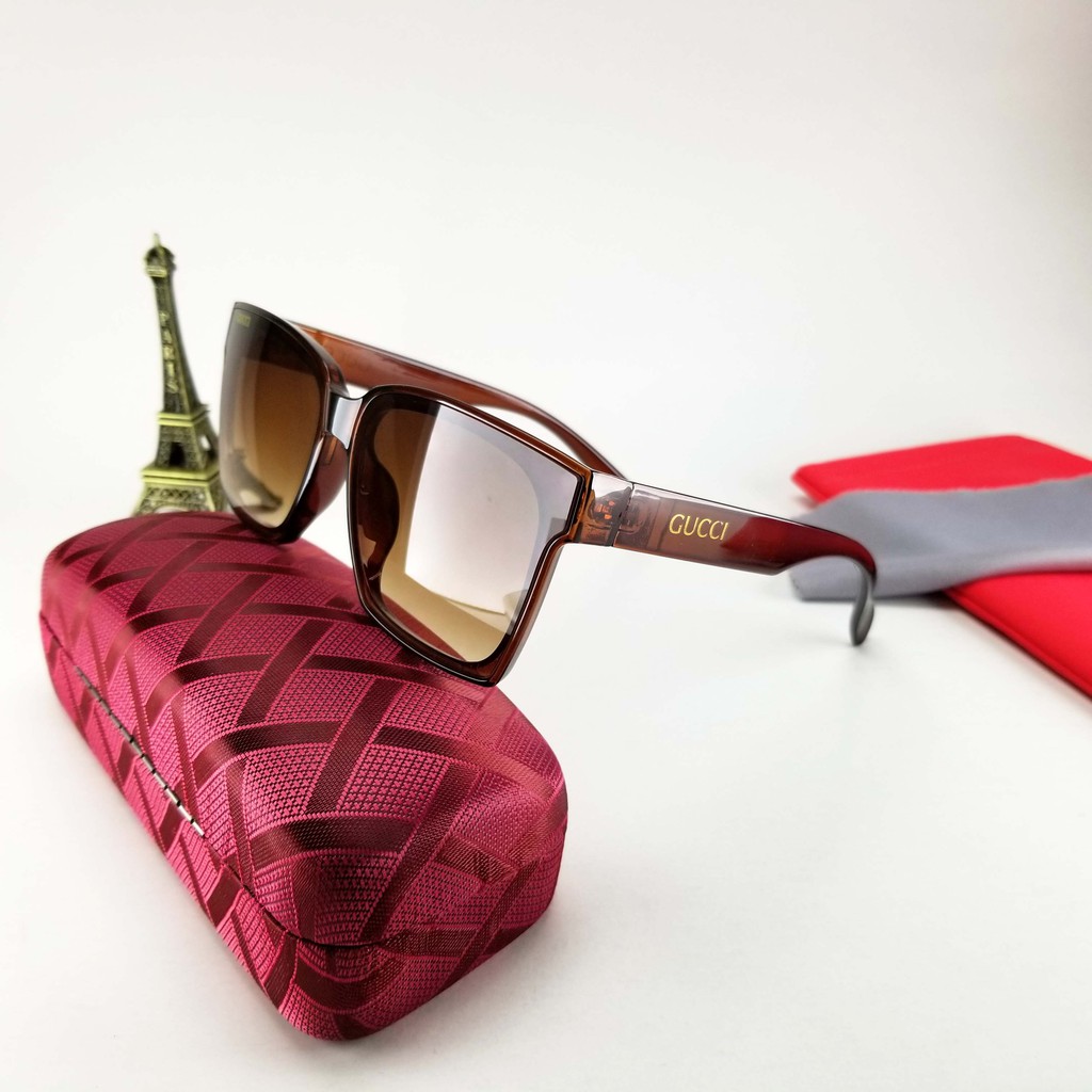 Mắt kính nữ râm mát thời trang màu nâu trà chống nắng 5006TRD, chống tia UV - Kính hiệu full box - Giá sỉ | BigBuy360 - bigbuy360.vn