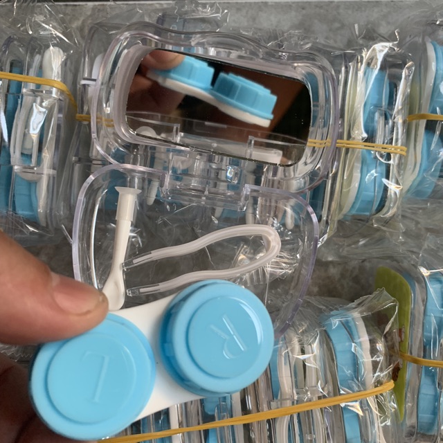 Bộ dụng cụ gắn kính áp chòng cho người mới - bộ gắn len mắt