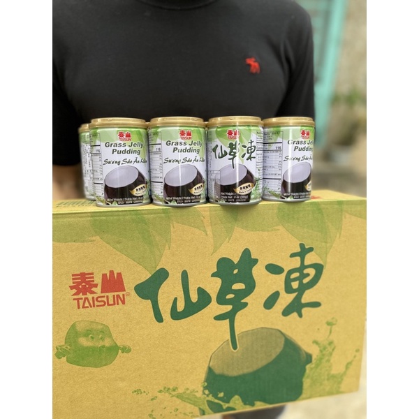 Sương sáo ăn liền Đài Loan- hũ 226gram