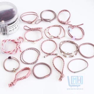 Set dây chun cột tóc