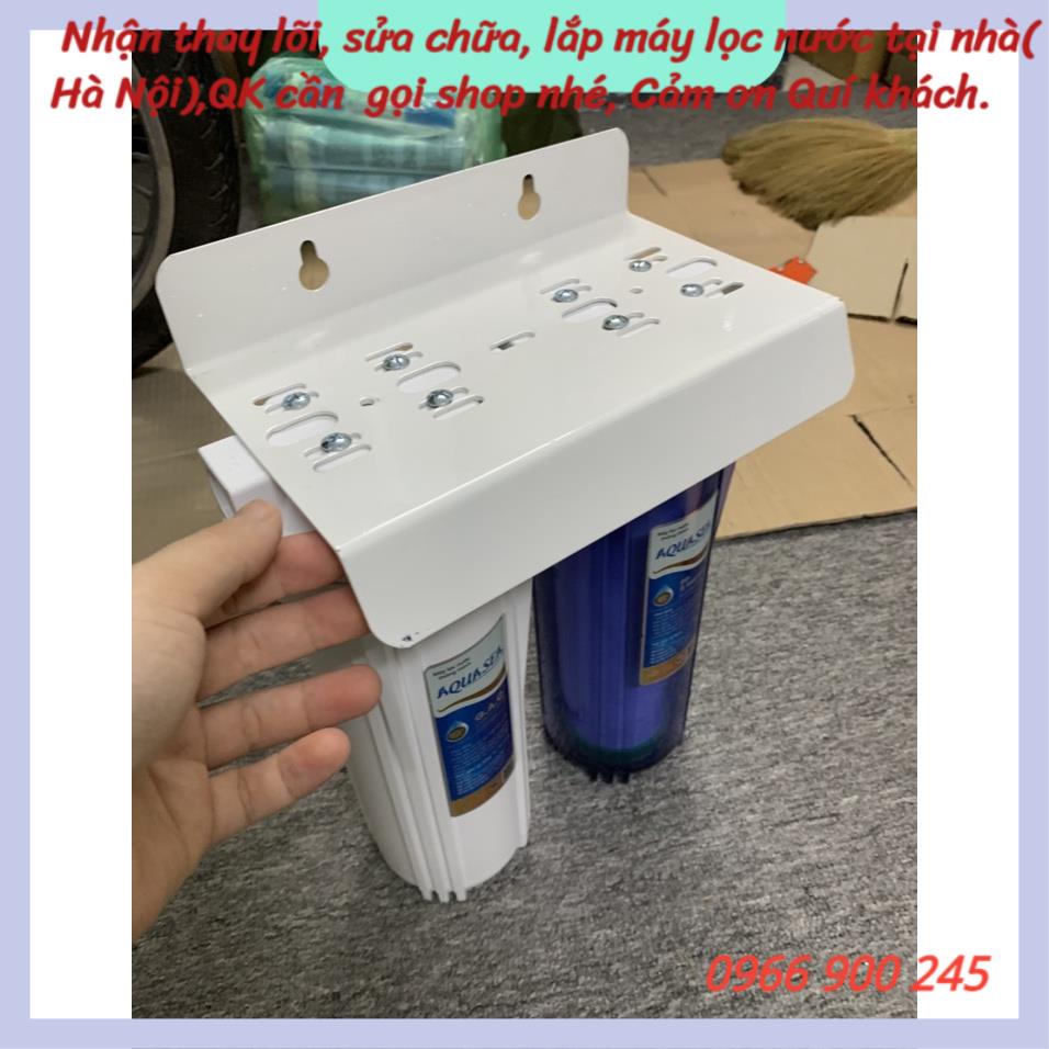 Bộ 2 cốc lọc 10" lọc đầu nguồn ♥️ Bộ lọc Trước Máy Lọc nước, máy kiềm, máy giặt., Nuôi cá