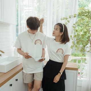 Áo đôi chất đẹp/ Áo đôi basic/ Áo đôi cotton 100%/ Áo đôi cute/ Rainbow 2