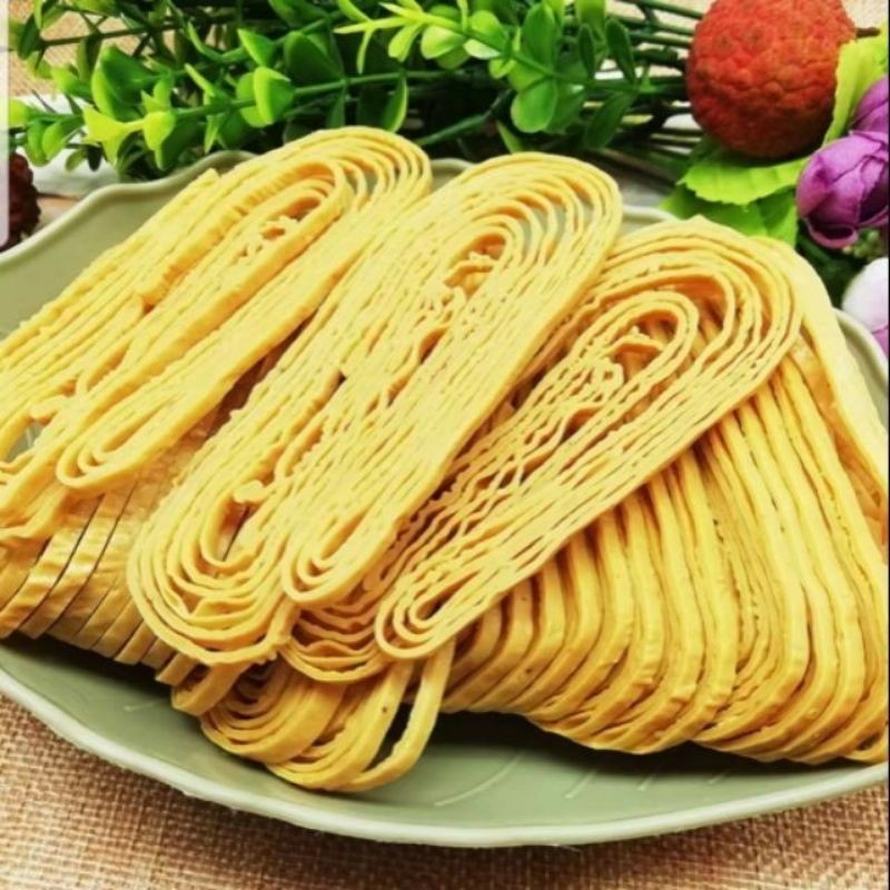 500g Mỳ váng đậu khô nhà làm ăn kiêng Keto (5 gói 100g)