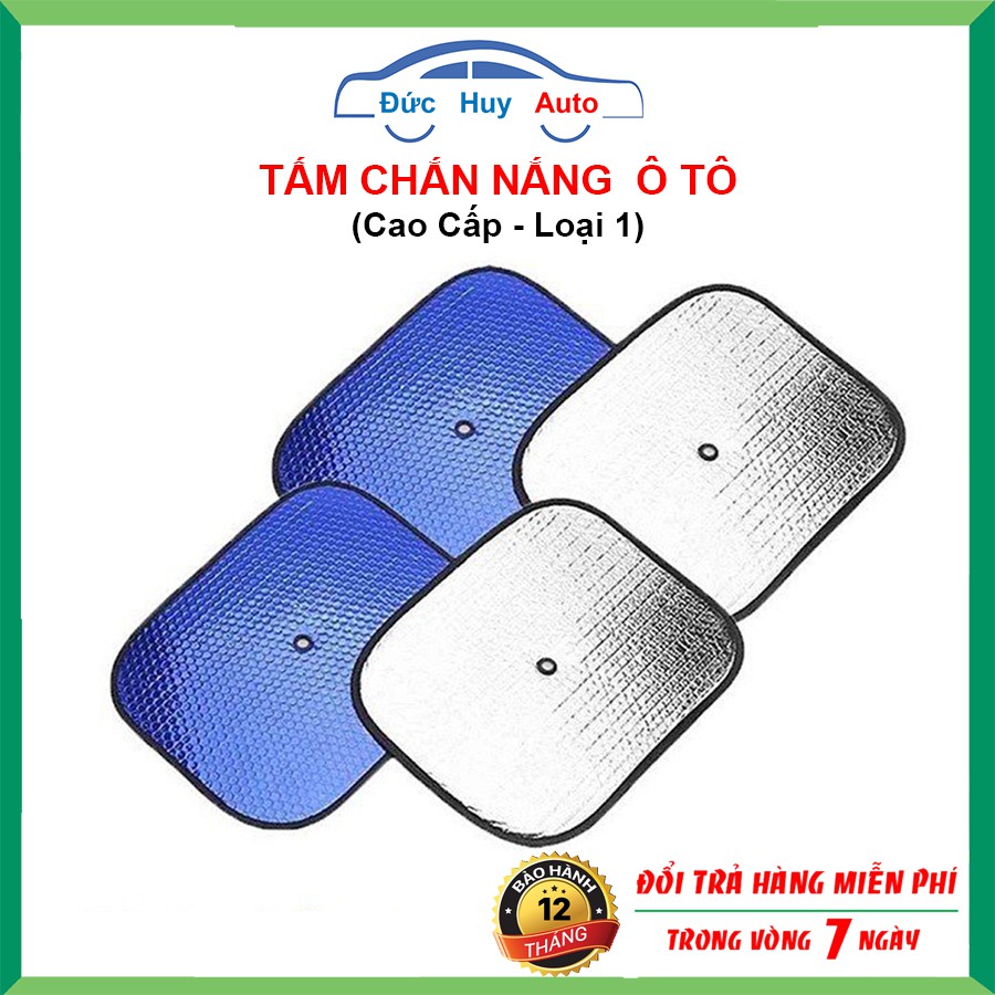 Tấm Che Nắng Kính Lái Ô Tô - Tấm Chắn Nắng Kính Lái Ô Tô - Có Lớp Tráng Bạc Phản Quang, Hàng Dày Loại 1