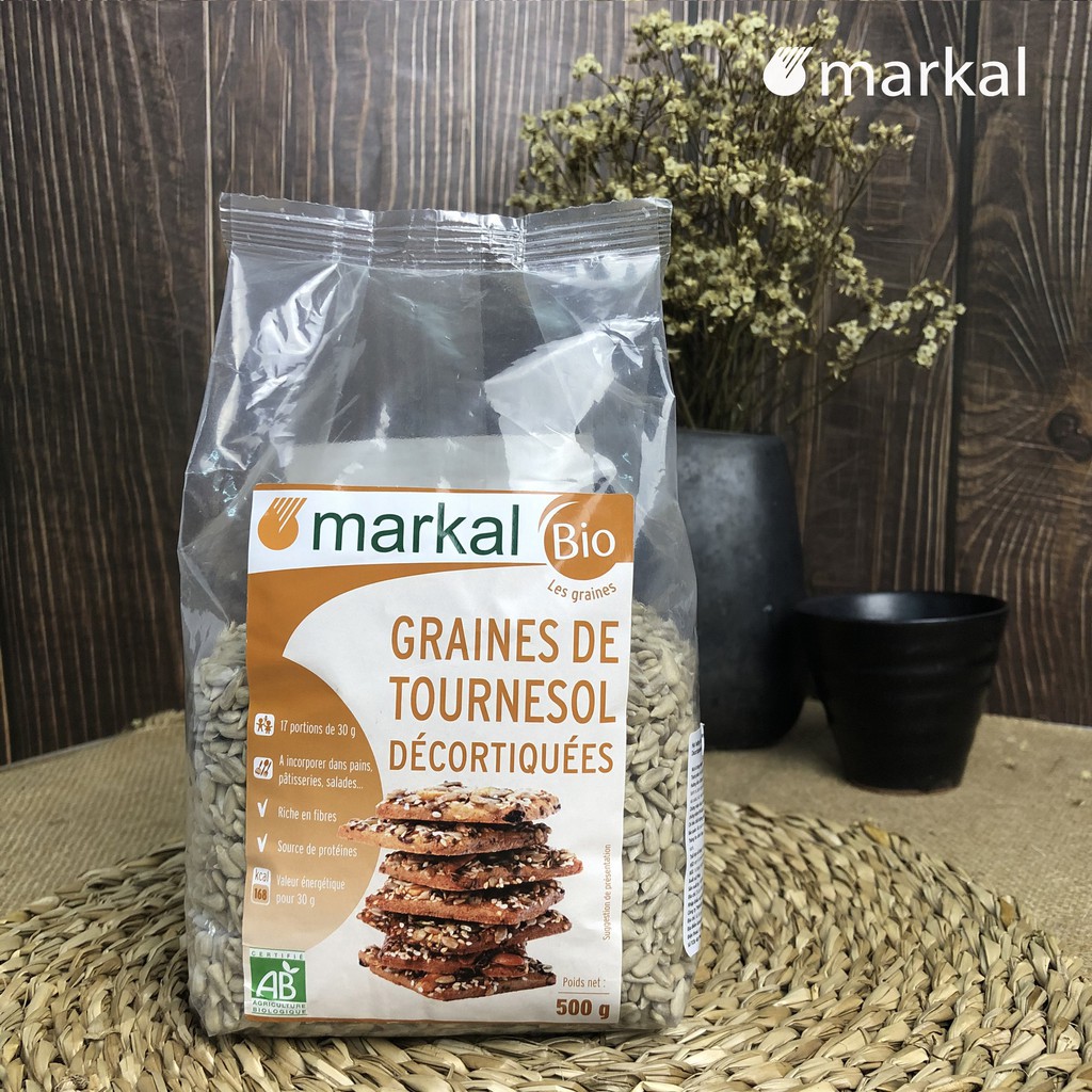 Hạt hướng dương hữu cơ Markal 500g