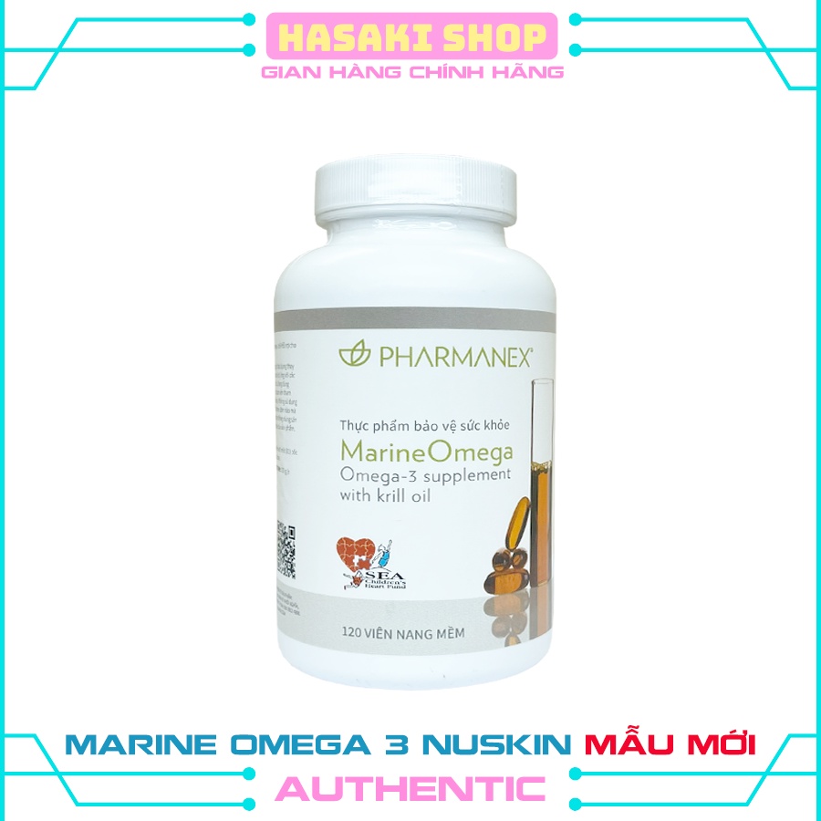 Marine Omega 3 Nuskin Tốt Cho Tim Mạch, Da, Tóc, Móng Shopee Việt Nam