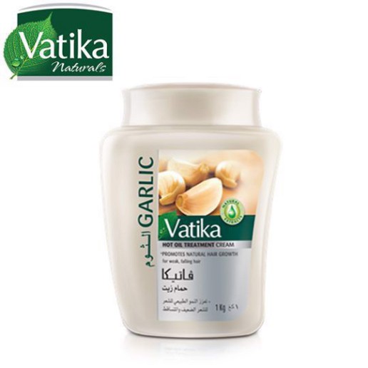 Kem ủ tóc Vatika chiết xuất tỏi kích thích mọc tóc - Vatika Garlic Hot Oil Treatment Cream