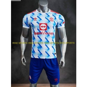 Bộ áo bóng đá  MU xanh hàng việt nam cao cấp mùa giải 2021-2022