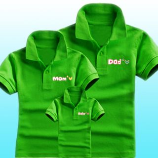 [RẺ VÔ ĐỊCH-FREESHIP] Áo gia đình cổ bẻ cao cấp in logo siêu dễ thương 😊, Chất thun cá sấu, kéo ảnh chọn màu áo
