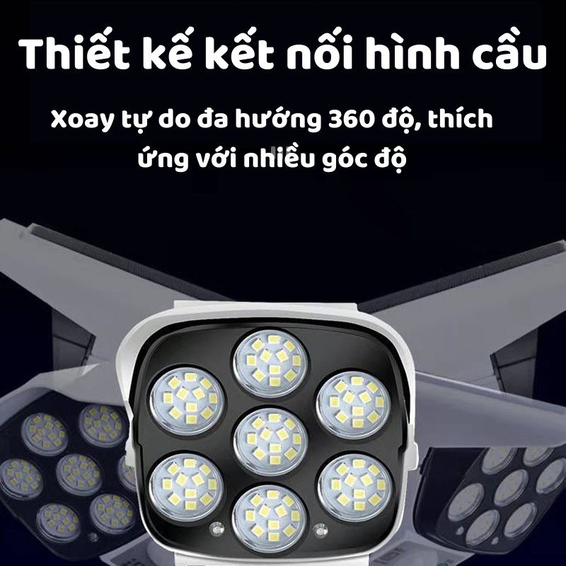 Đèn Led Năng Lượng Mặt Trời, Tiết Kiệm Điện Đa Năng Hình Camera NOBITA OFFICIAL