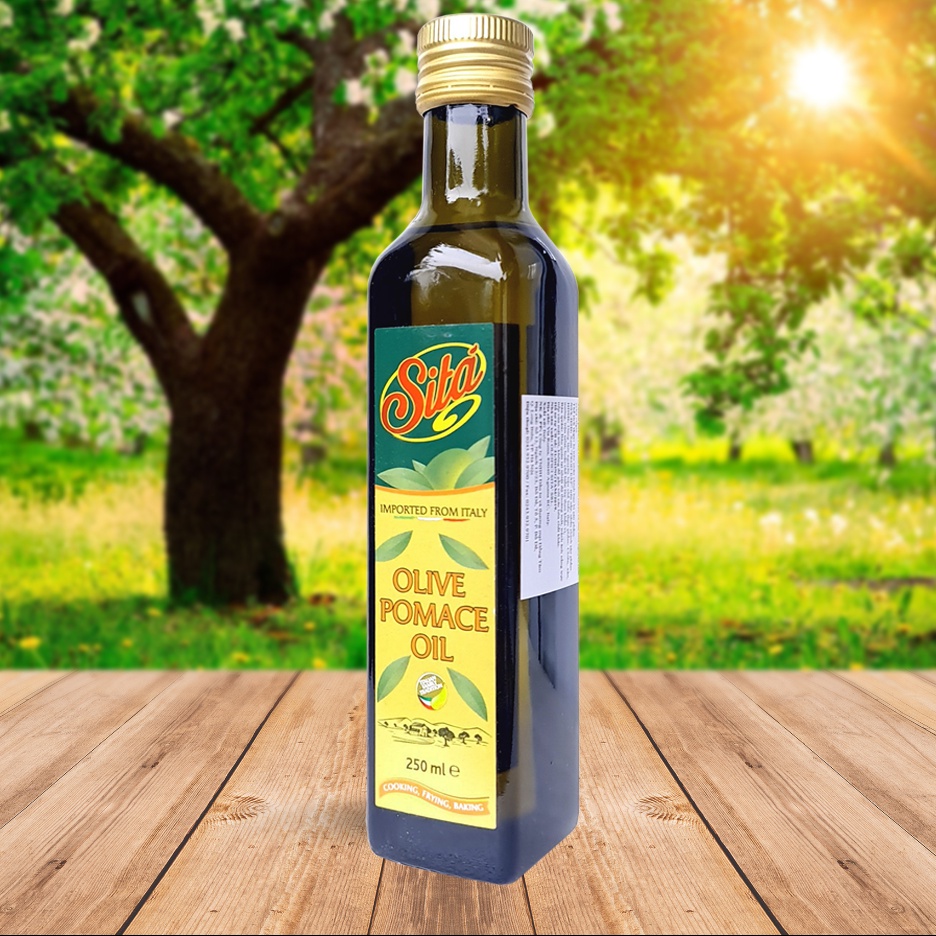 Dầu Olive Kojin Dầu Oliu Pomace Nguyên Chất Dùng Nấu Ăn Làm Bánh Chai Thủy Tinh 250ml