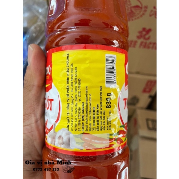 TƯƠNG ỚT (HOT CHILI SAUCE) CHOLIMEX 830GR