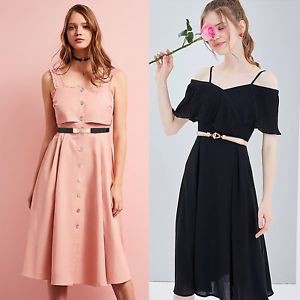 Dây thắt lưng co giãn kiểu dáng thời trang phong cách Hàn Quốc dành cho nữ