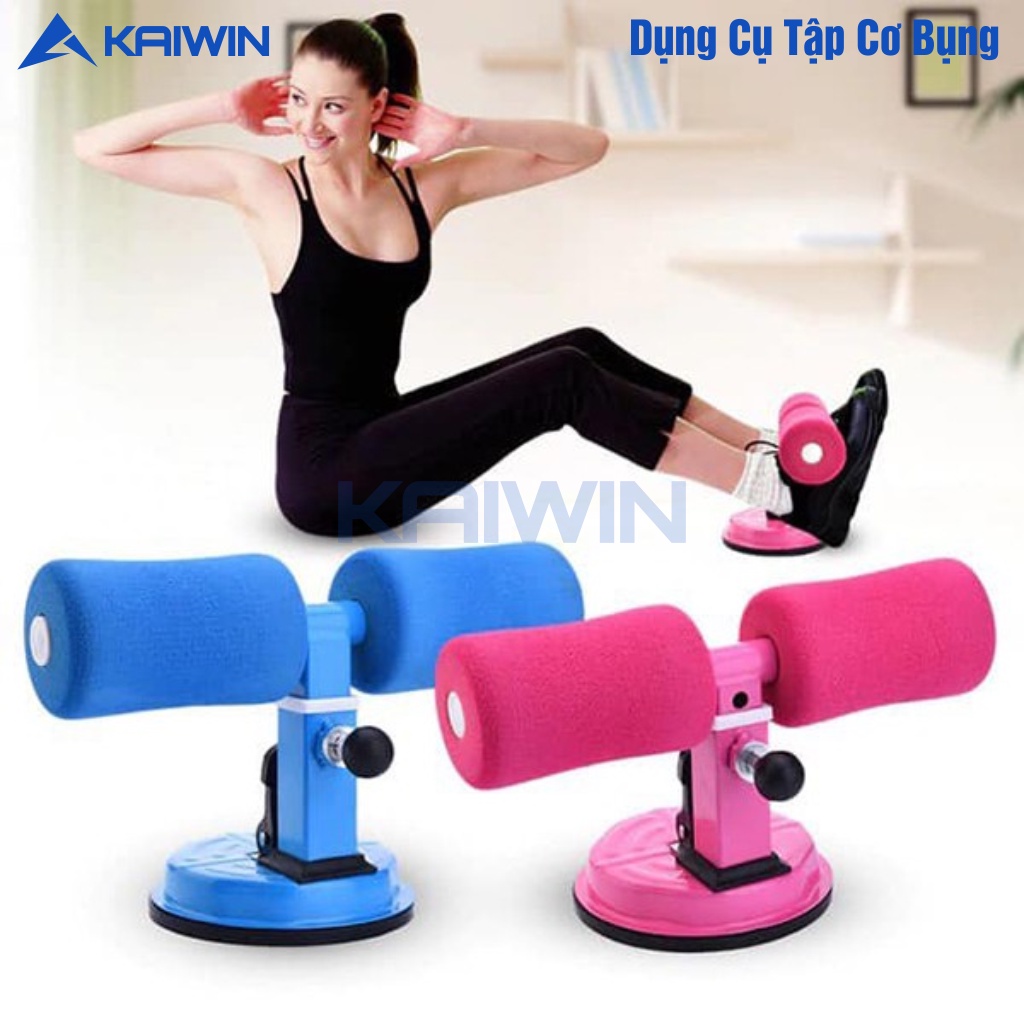 Dụng Cụ Tập Cơ Bụng Có Đế Hút Chân Không Cố Định ,Dụng Cụ Tập Gym Tại Nhà Chất Liệu Thép Và Mút Cao Su Đàn Hồi