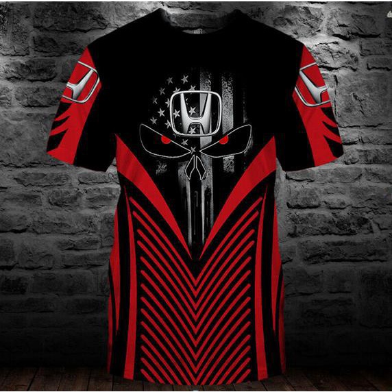 Áo Thun Plus Size Tay Ngắn Dáng Rộng Thoáng Khí In Họa Tiết 3d