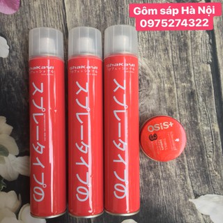 COMBO 3 Gôm xịt Tóc Tạo Kiểu Shakayi 400ml Nhật Bản TĂNG Sáp osis+3