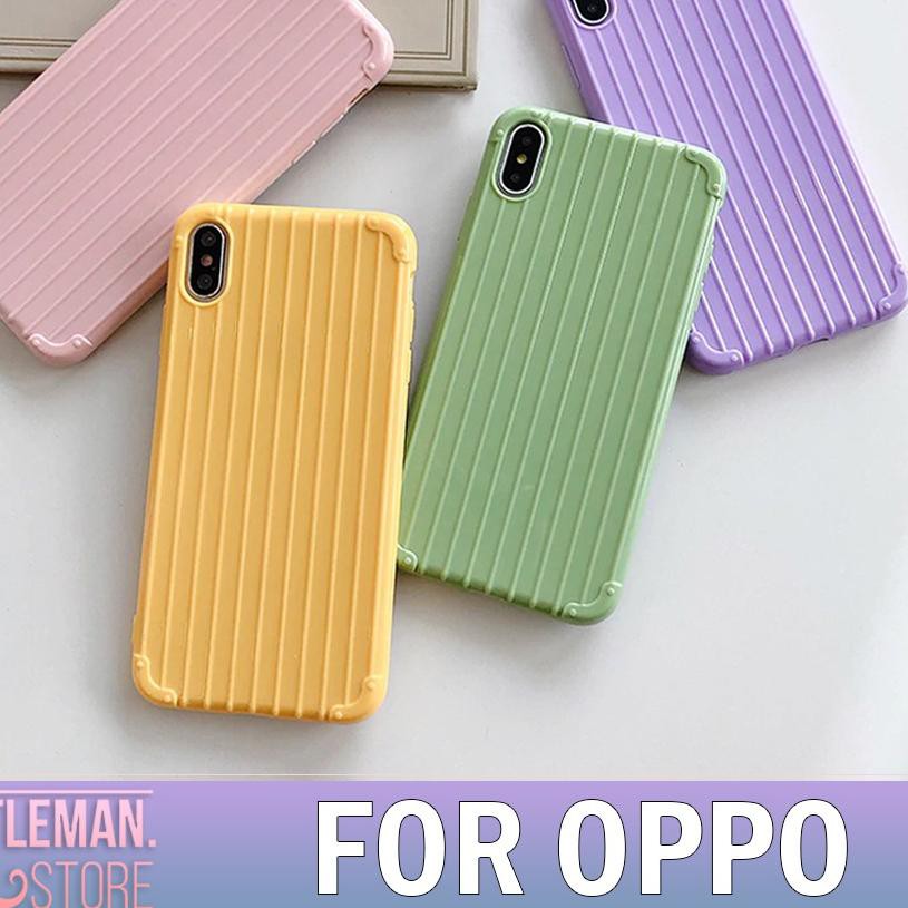 Ốp Điện Thoại Kiểu Vali Cho Oppo A37 A37f A37fw A39 A57 A3s A5s A52 A7 A71 A83 A1k A12 A31 A5 2020 A9 2020