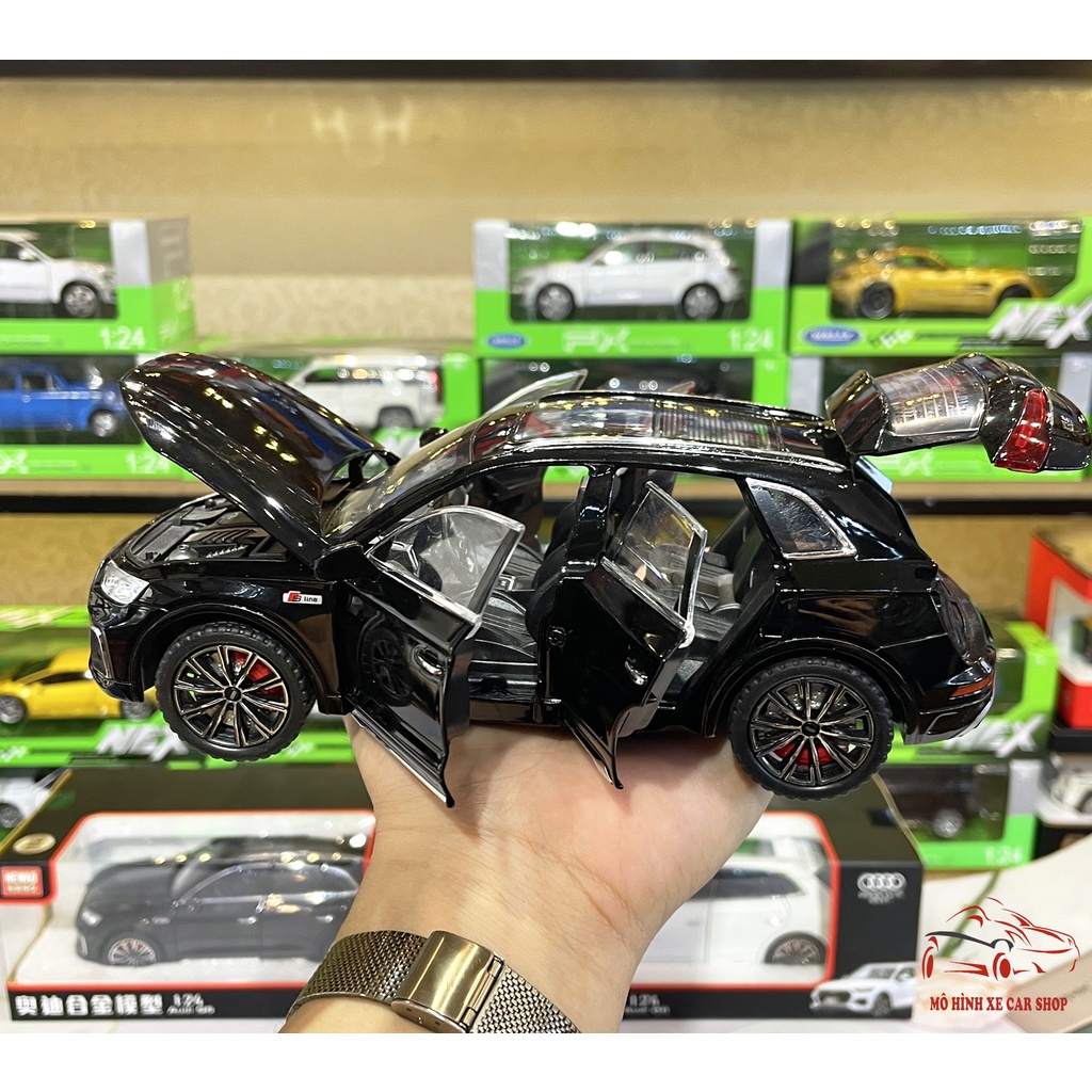Mô hình xe ô tô hợp kim Audi Q5 tỉ lệ 1:24 Carshop hãng Newao 2 màu