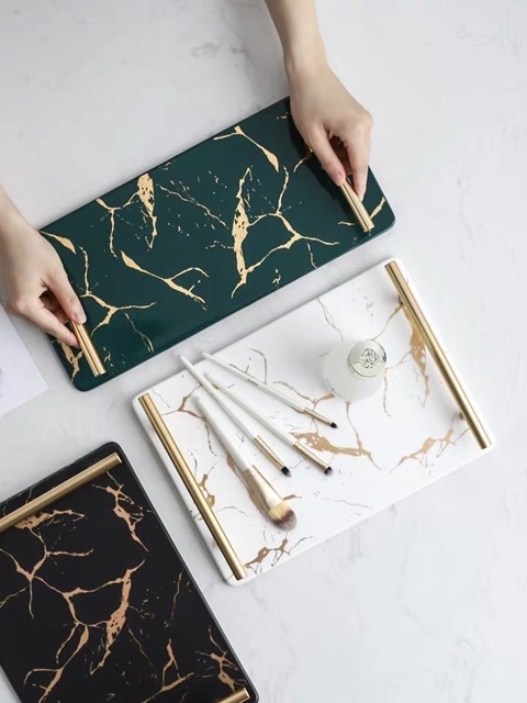 Khay sứ để đồ decor cao cấp(có sẵn) | BigBuy360 - bigbuy360.vn