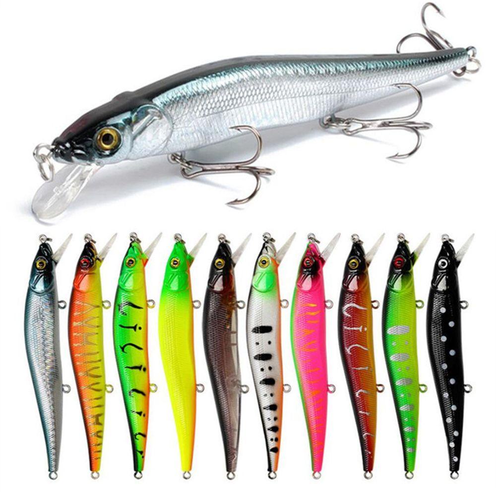 Mồi Câu Cá 11.5cm 14g Mắt 3D Nhiều Màu Sắc Bắt Mắt