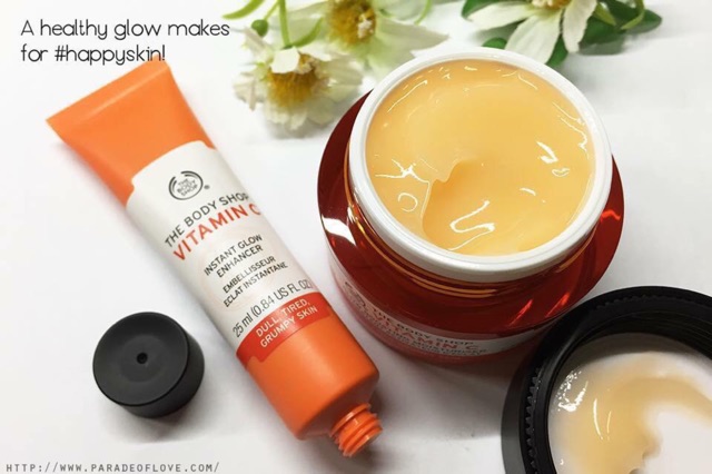 ❗️❗️Kem Dưỡng Da The Body Shop Vitamin C Glow Boosting Moisturiser Cream
