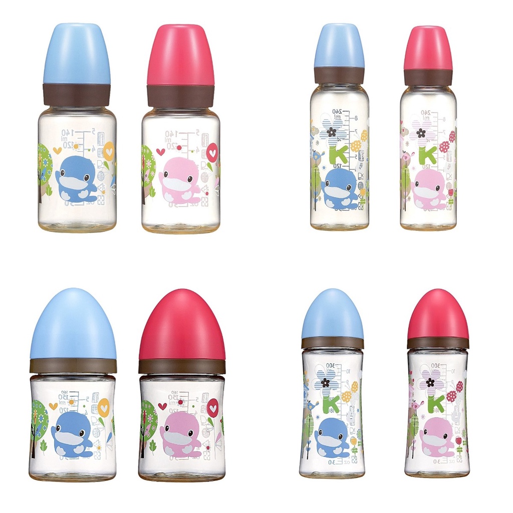 Bình Sữa KUKU Nhựa PP Cổ Thường và Cổ rộng