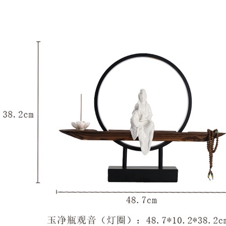 Mô hình đèn led tròn trưng bày thờ cúng decor seup siêu đẹp