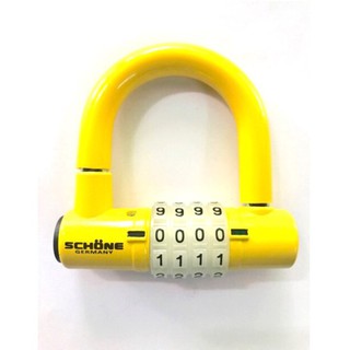 Ổ Khóa Số Dạ Quang SCHONE SC-801 Cao Cấp ( Màu Vàng )