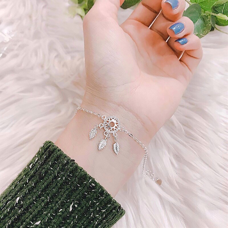 Lắc Tay Bạc Ta S925 Cao Cấp CaoBac Silver Dream Đính Đá Ước Mơ Đáng Yêu Phong Cách Nhẹ Nhàng Cho Nữ