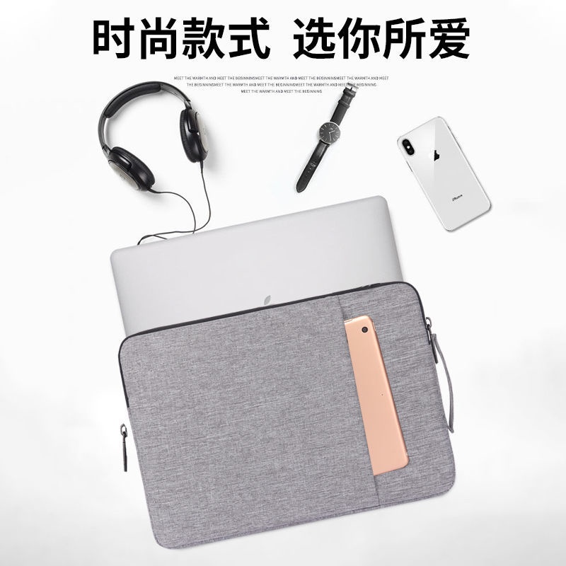 Túi Đựng Bảo Vệ Laptop Apple Huawei 12.5 / 13.3 / 14 / 15.6 Inch Màu Trơn Đơn Giản Mới