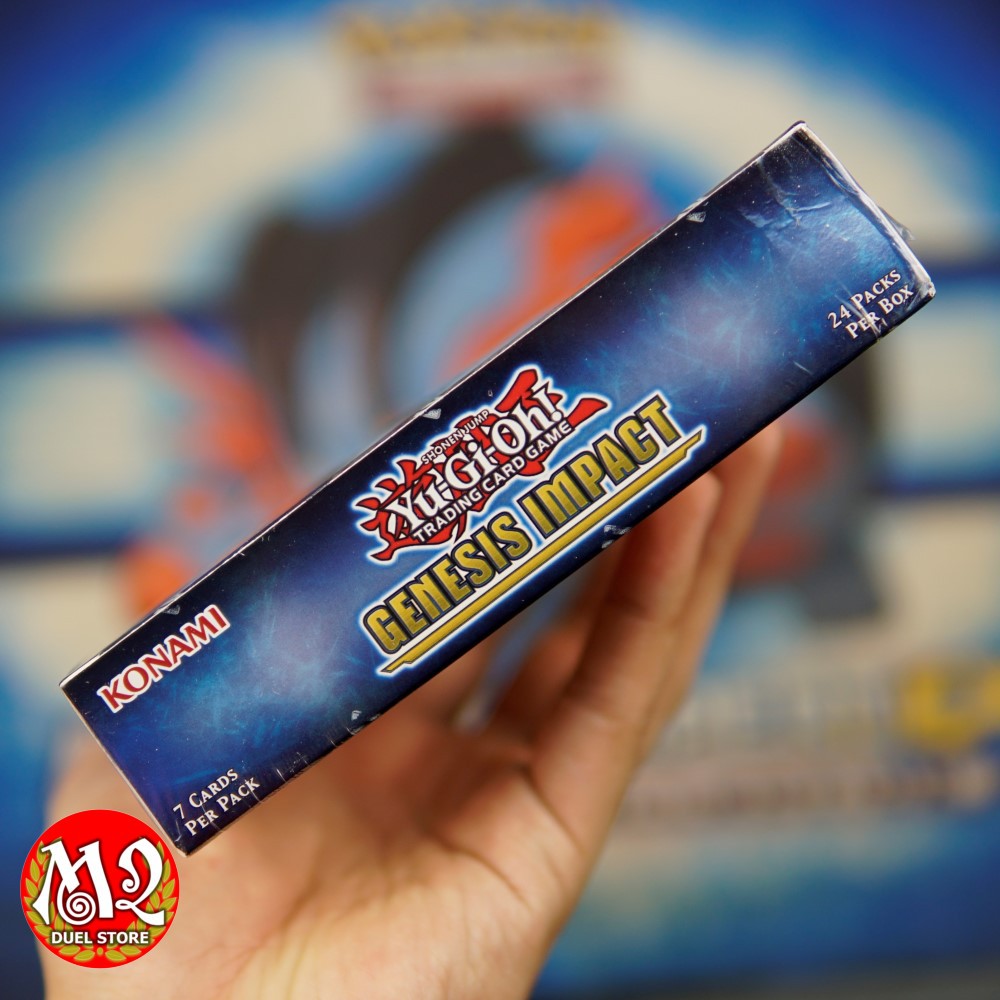 Hộp thẻ bài Yugioh GENESIS IMPACT Booster Box sealed - 24 Packs - Nhập khẩu từ Hoa Kỳ USA