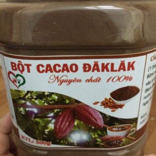 Bột ca cao chưa tách bơ nguyên chất