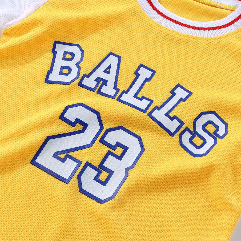 Bộ Đồ Thể Thao Bóng Rổ Ngắn Tay Nhanh Khô Thời Trang Mùa Hè Cho Bé Trai Và Gái