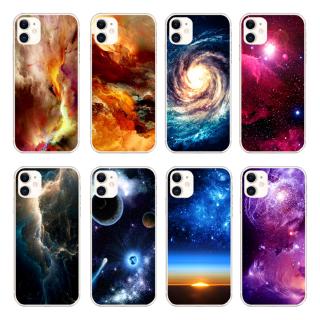 Ốp điện thoại TPU mềm họa tiết bầu trời đầy sao cho compatible for iphone 11 Pro XS Max XR X