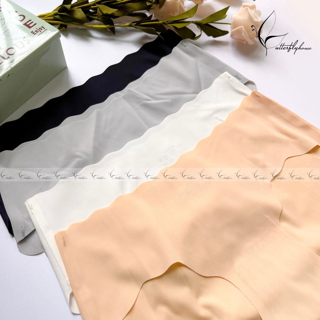 Combo 3 Quần Lót Nữ Đúc Su Thun Lạnh Không Đường May Cao Cấp Hình Sóng Kháng Khuẩn - HÀNG ĐẸP