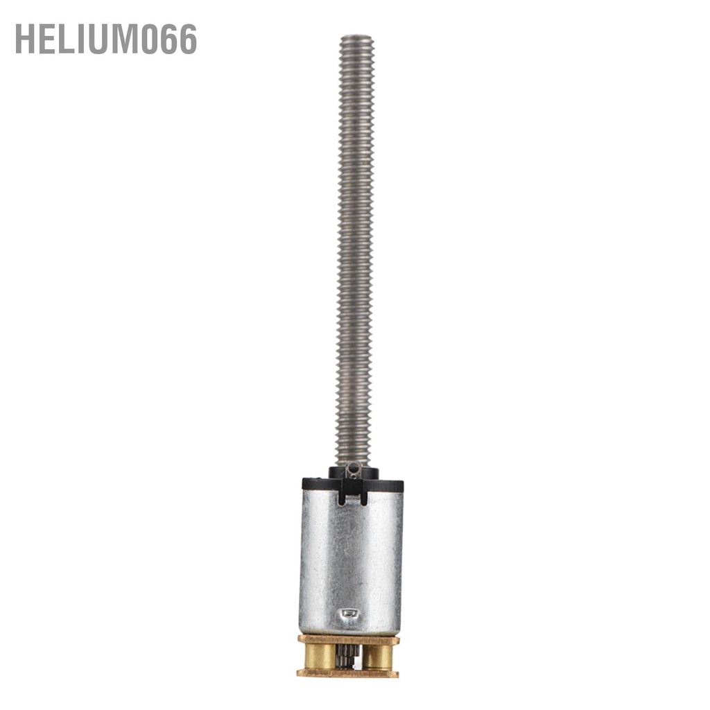 1024GA20 DC 6V/12V Thread Flip N20 động cơ bánh răng M4 x 55mm Shaft Helium066
