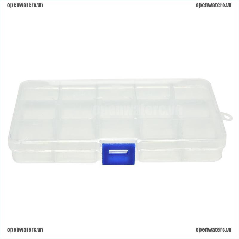 Hộp Đựng Mồi Câu Cá 15 Ngăn Tiện Dụng