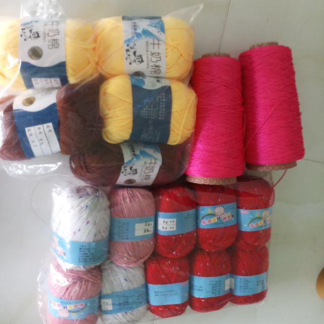 Sọi dù, len bab
