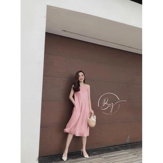 [SupperSale] Váy Yếm Lụa Thái Dáng Dài