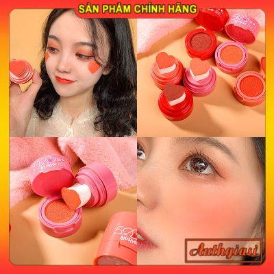 Phấn má Xixi 520 Blusher Cushion dạng kem phấn nước