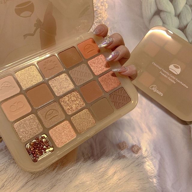 Bảng Phấn Mắt Màu Nâu/Nâu Với Lưới Tản Nhiệt Ánh Ngọc Trai Nhân Tạo Năm 2021 1216 | BigBuy360 - bigbuy360.vn