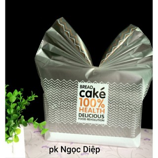 Túi bánh mì bánh gối (100 cái/xấp) tặng kèm dây kẽm.