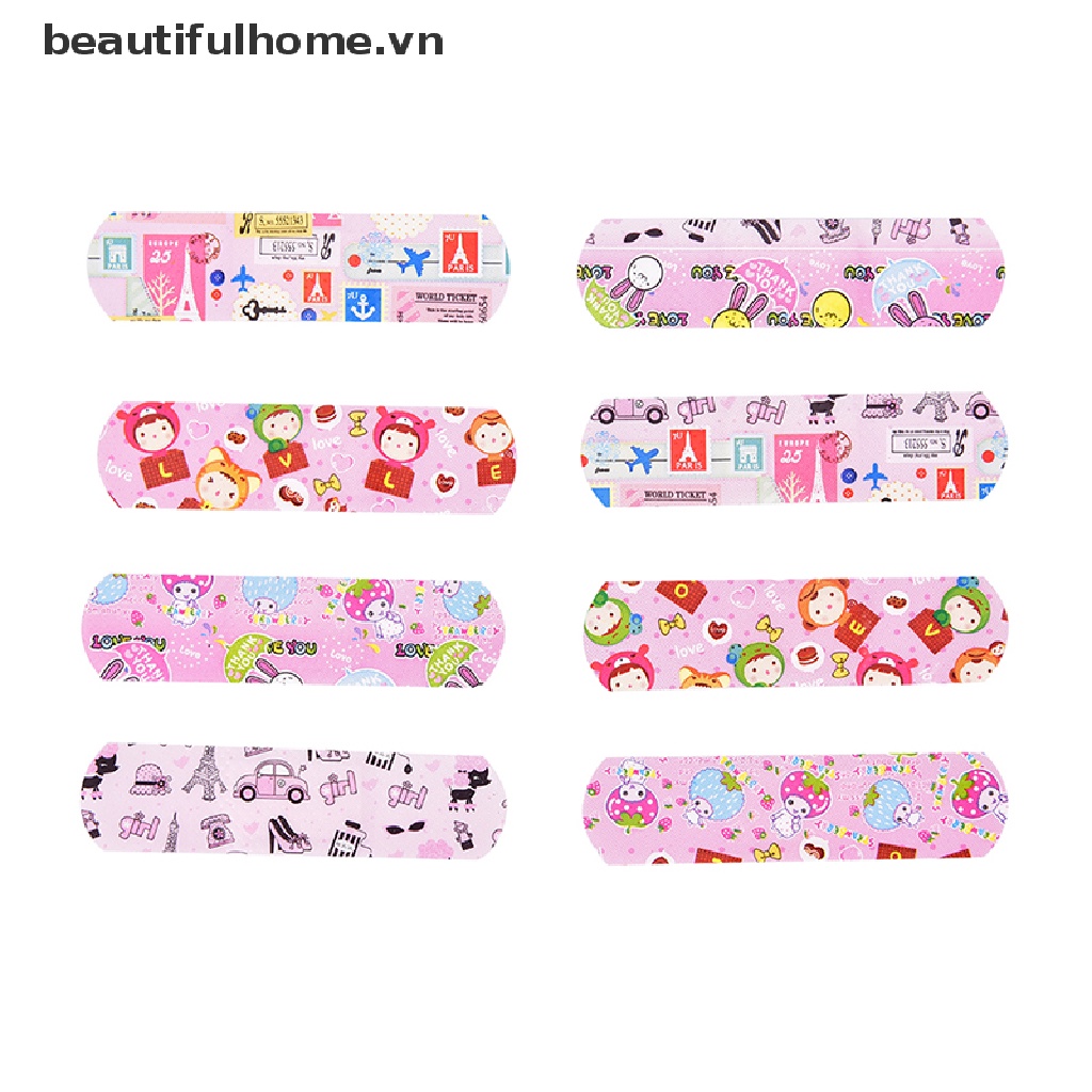 Set 50 Phụ Kiện Trang Trí Họa Tiết Hoạt Hình Dễ Thương